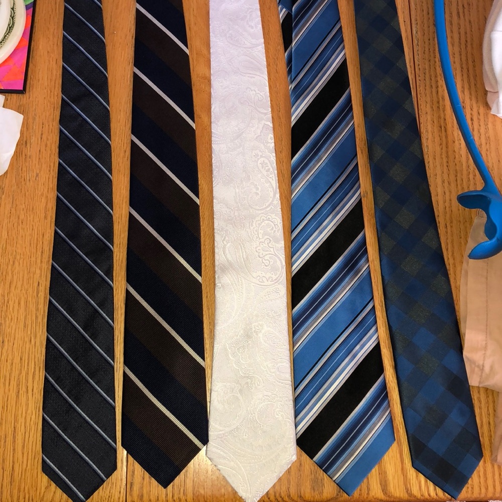 5 ties good condition.